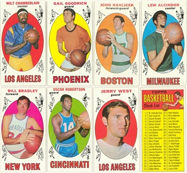 1969/70 Topps Basketball Complete Set (99)